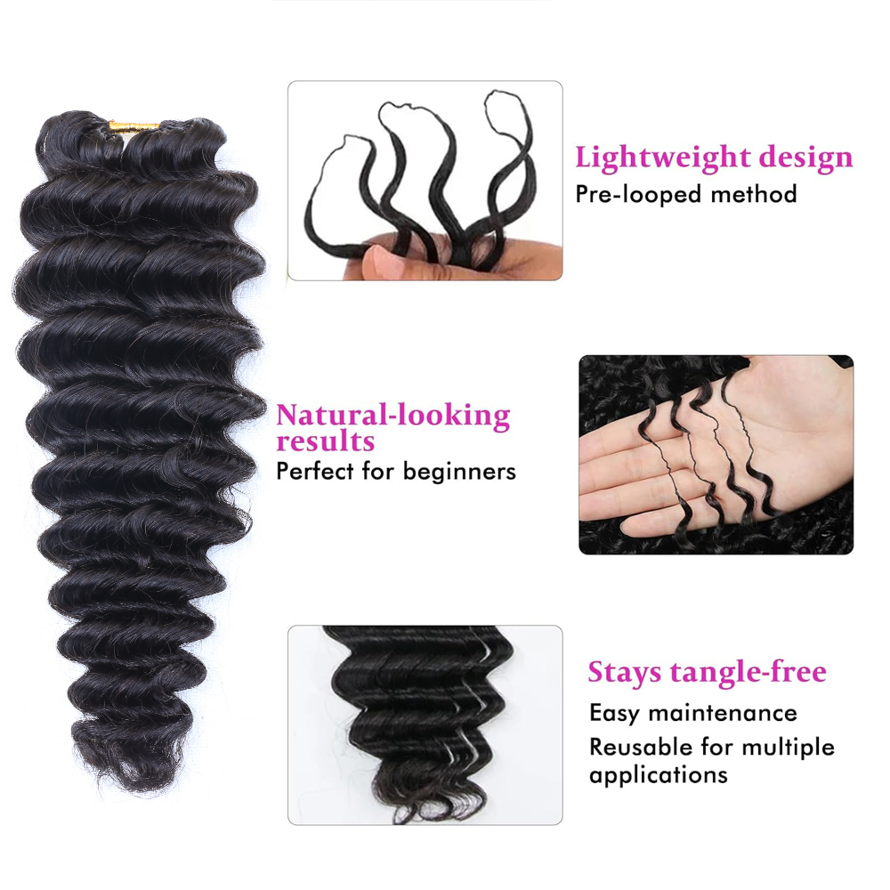 Ciocche di capelli umani natur - Hair Bundles recensione e prezzo