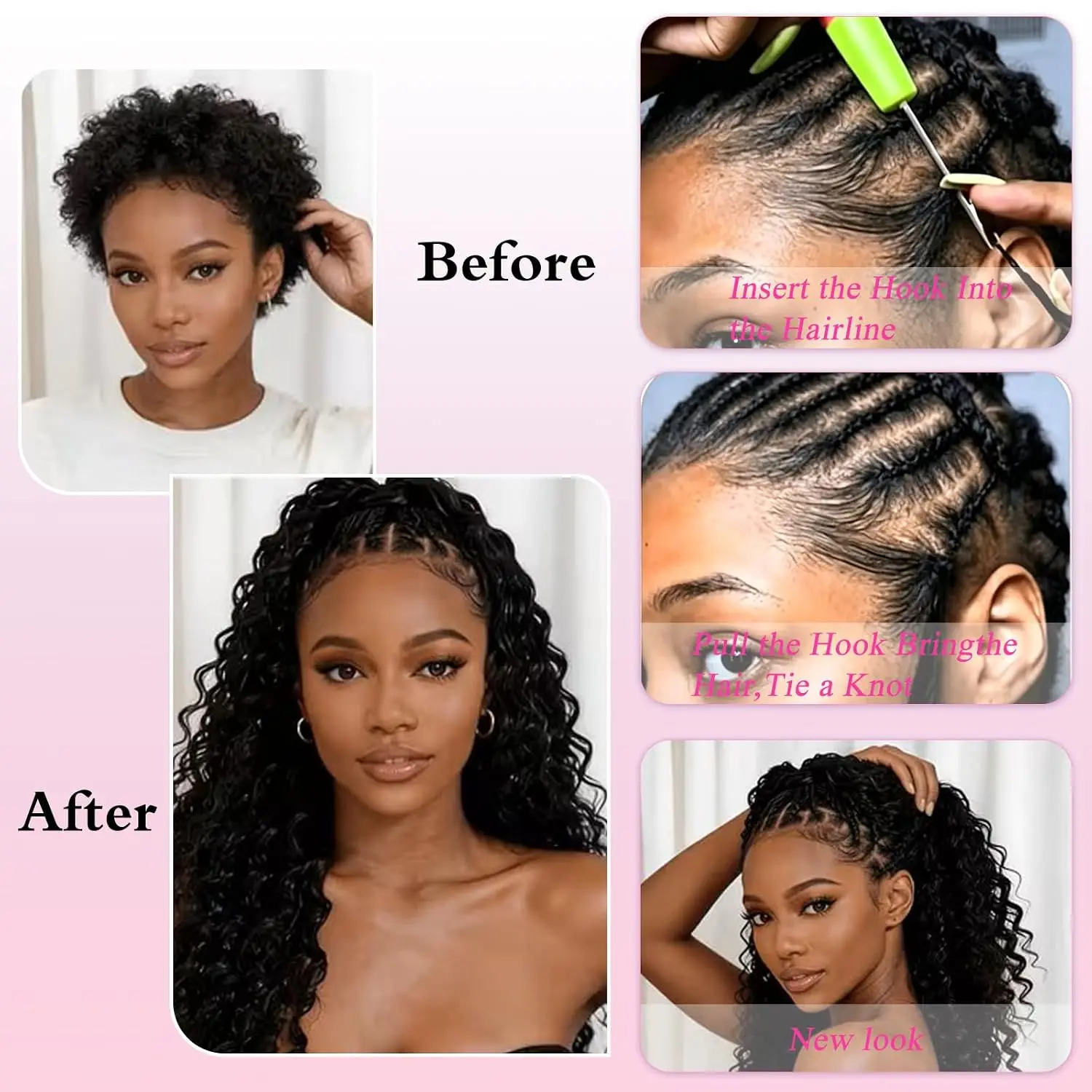 Ciocche di capelli umani natur - Hair Bundles recensione e prezzo