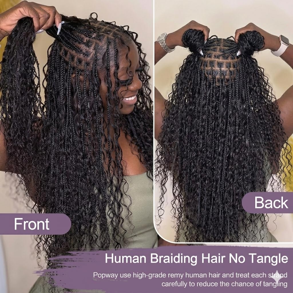 Capelli Umani Ricci Birmani pe - Water Wave Bulk Human Hair For Braiding recensione e prezzo