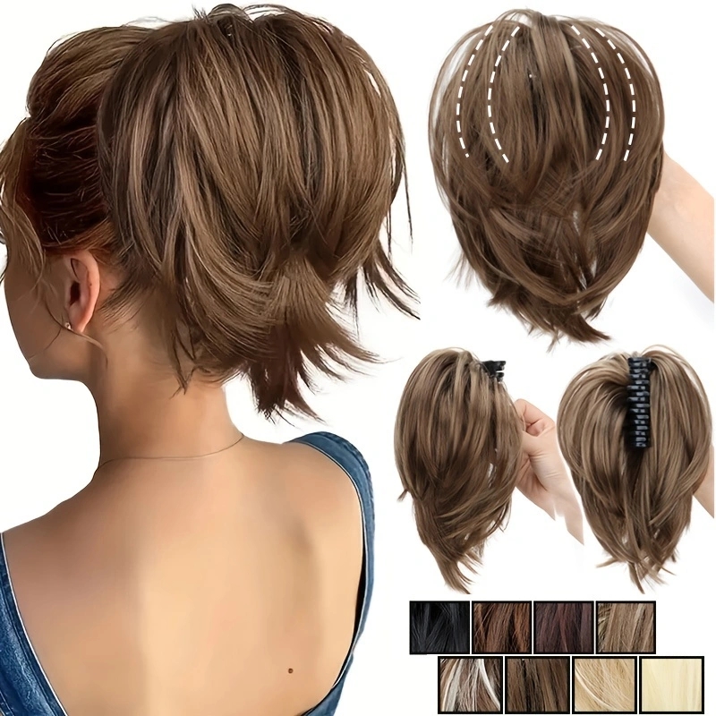 WIGSIN Scrunchies per capelli  - Claw Clip Messy Bun Hair Piece recensione e prezzo
