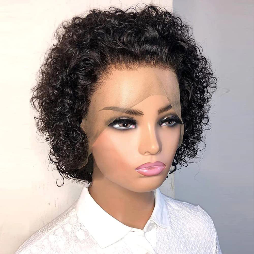 Parrucche Pixie Cut 13x4, Parr - Short Pixie Cut Wig Human Hair Cheap recensione e prezzo