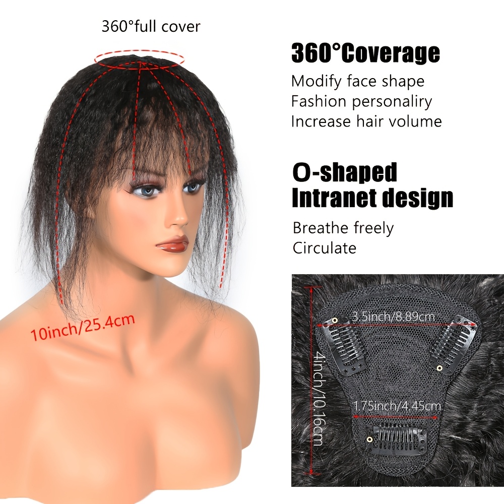 Capelli lisci crespi con frang - Hair Bundles recensione e prezzo